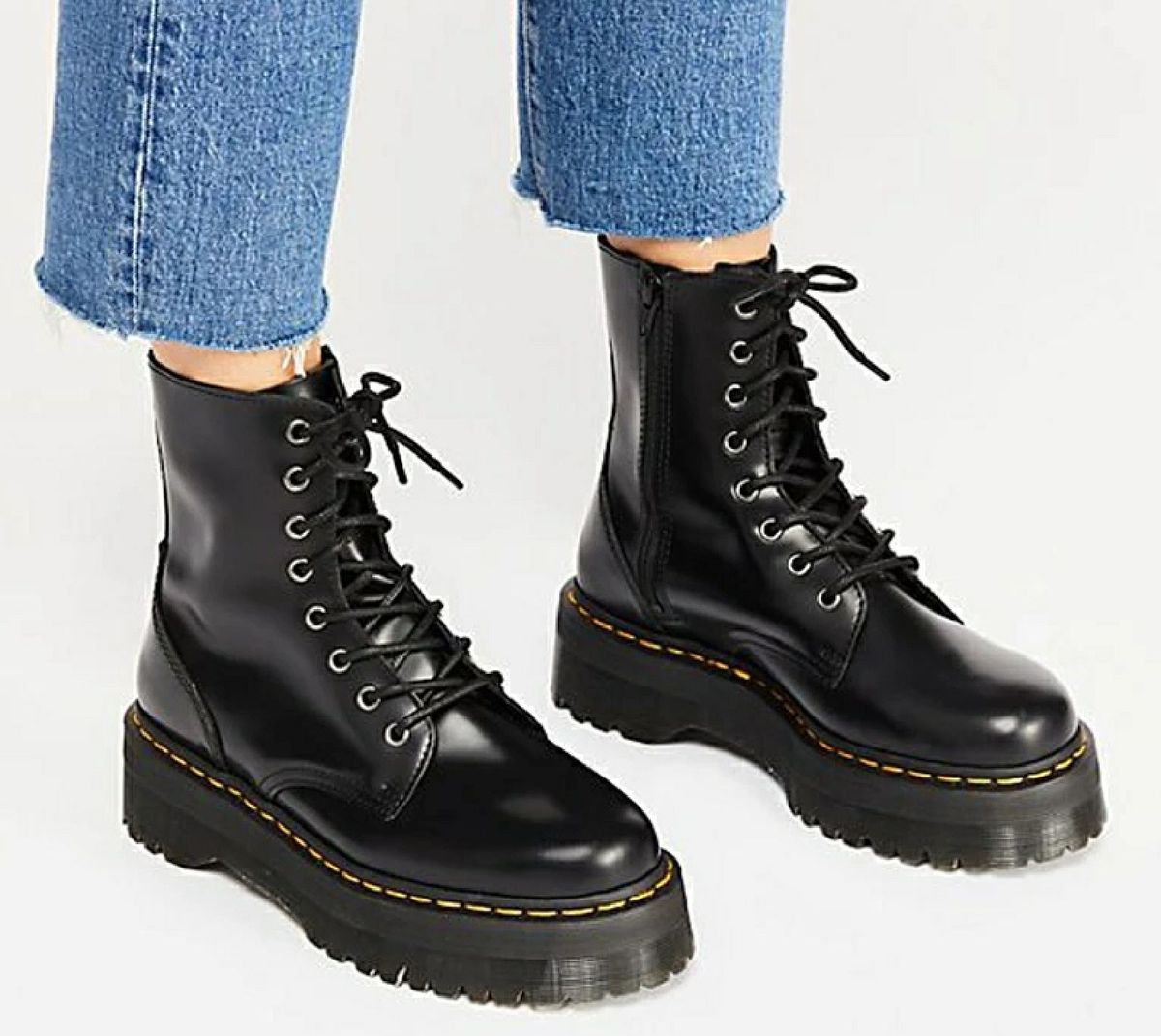 coturno estilo doc martens