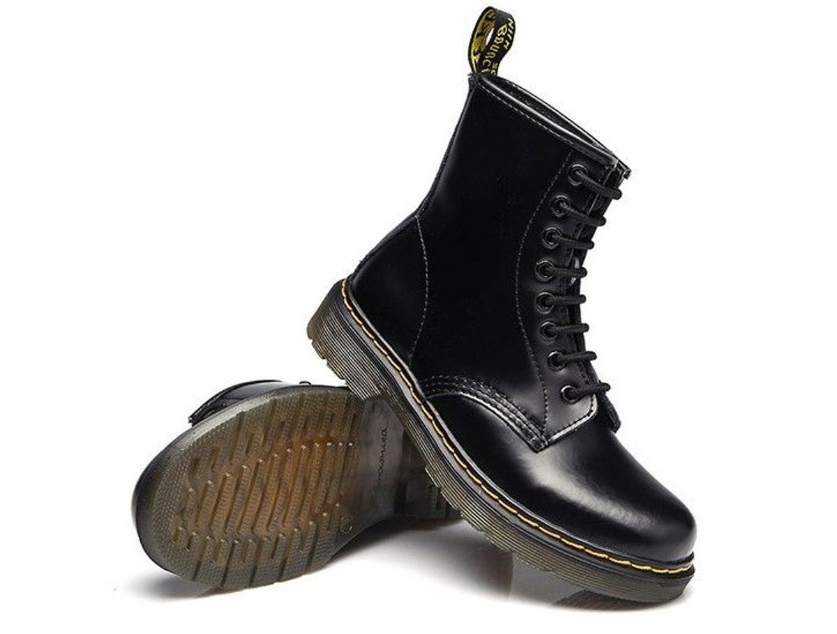 coturno tipo dr martens