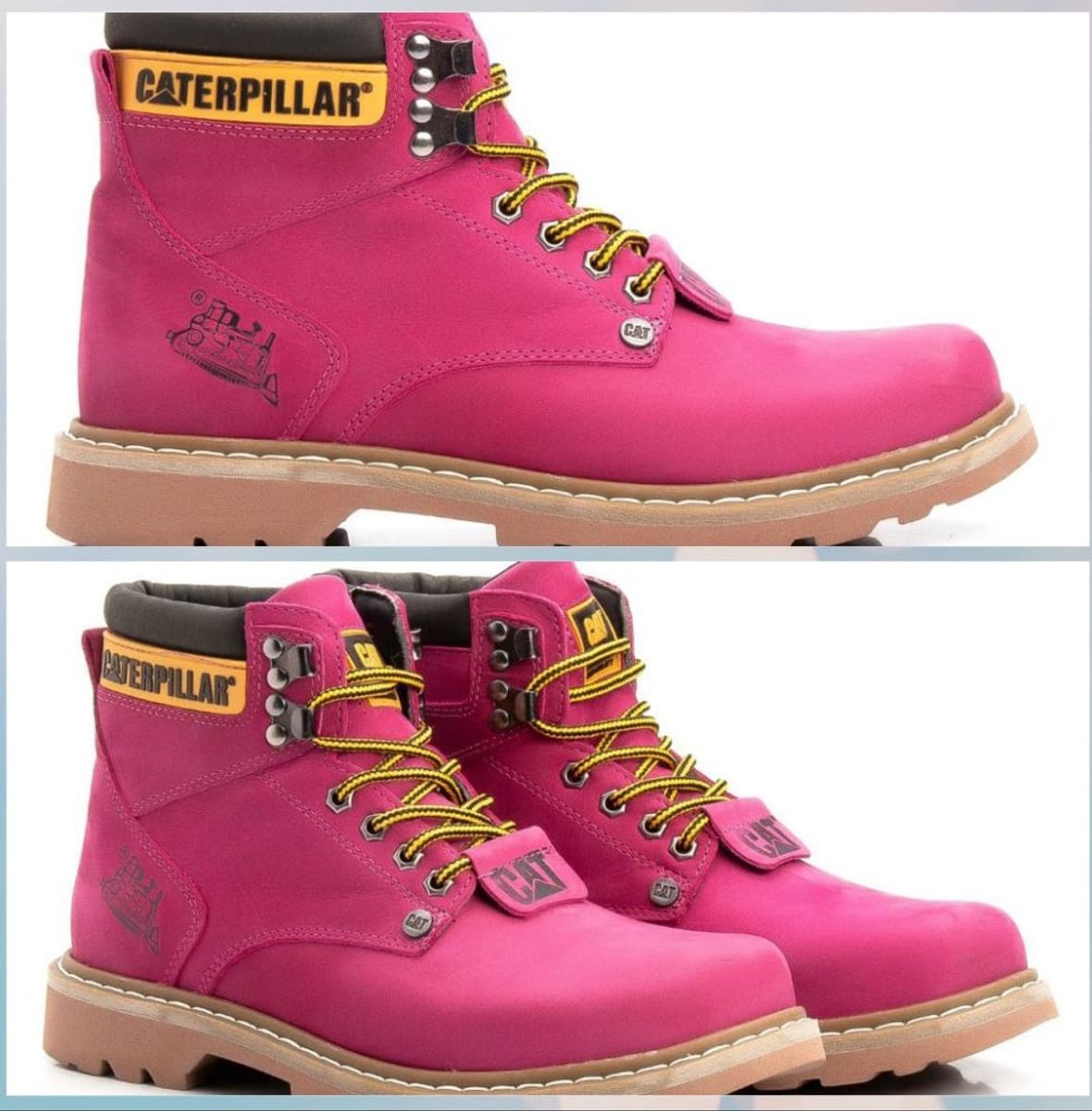 coturno caterpillar feminino