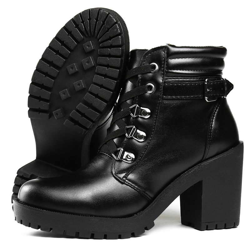 Promoção bota coturno store feminina