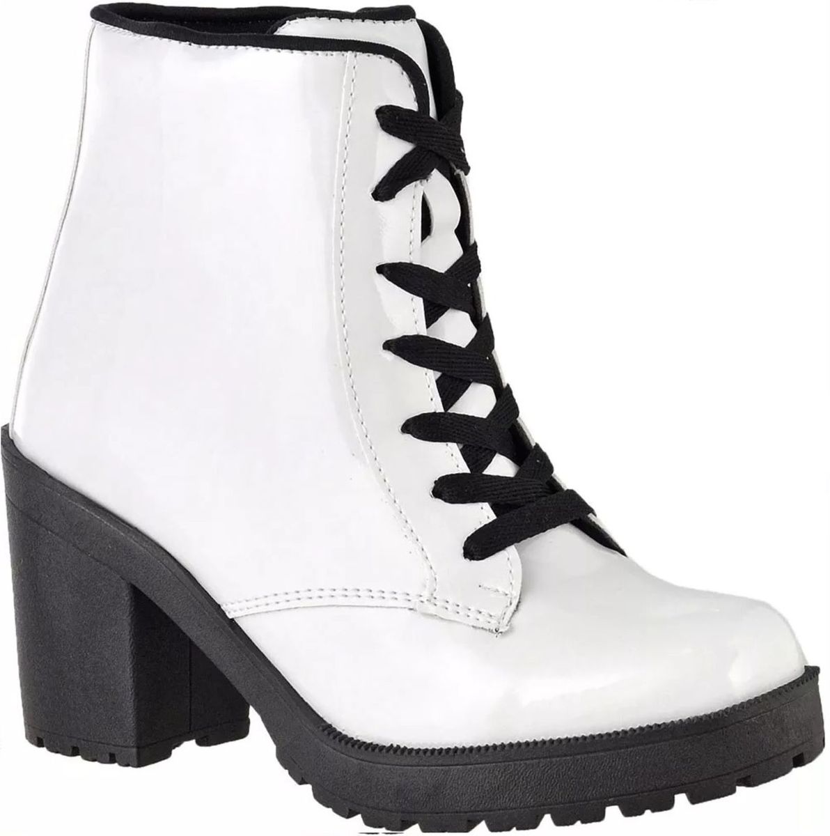 coturno feminino branco