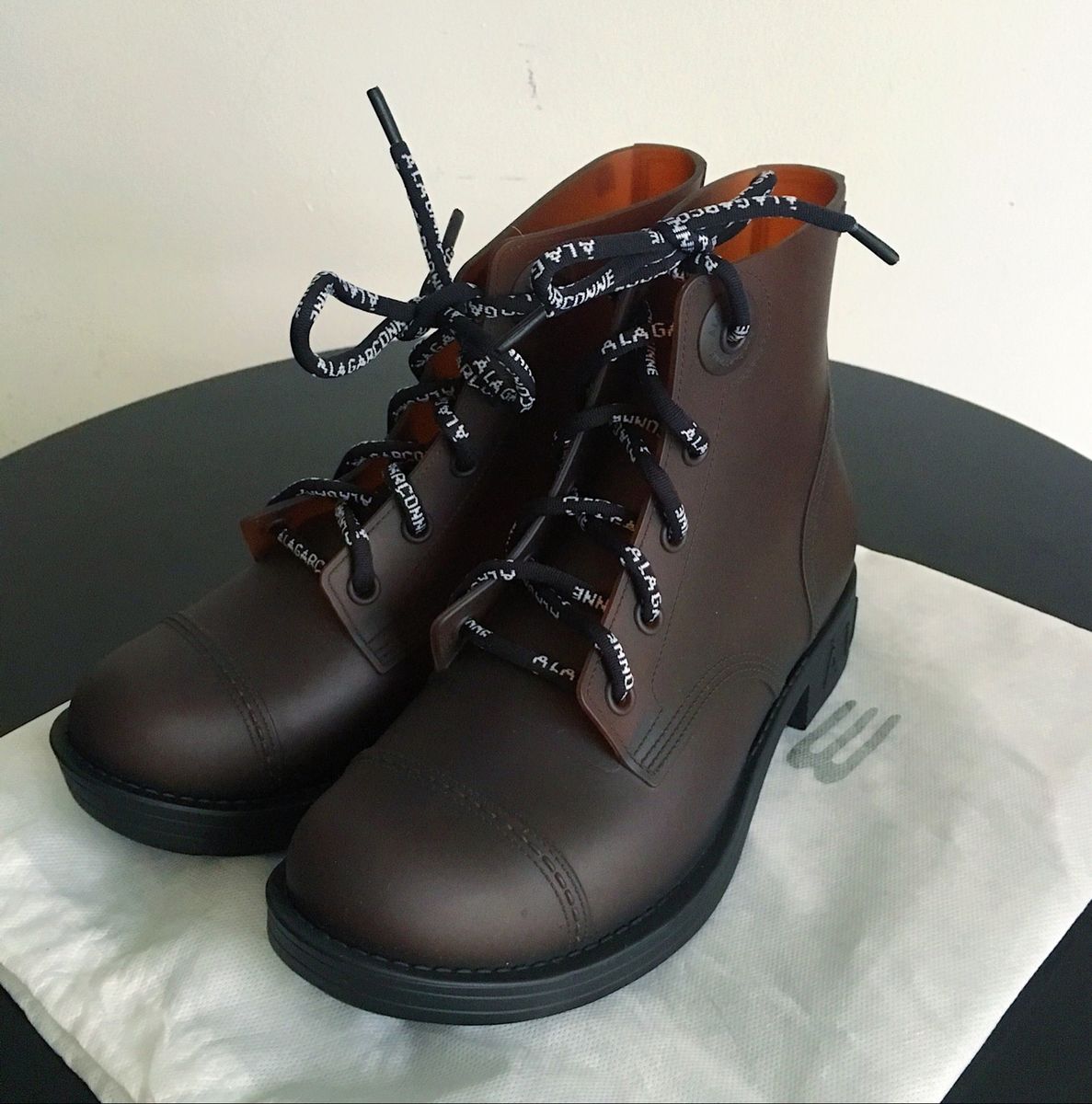 bota coturno melissa