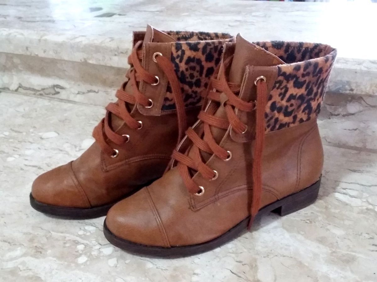 bota de onça vizzano