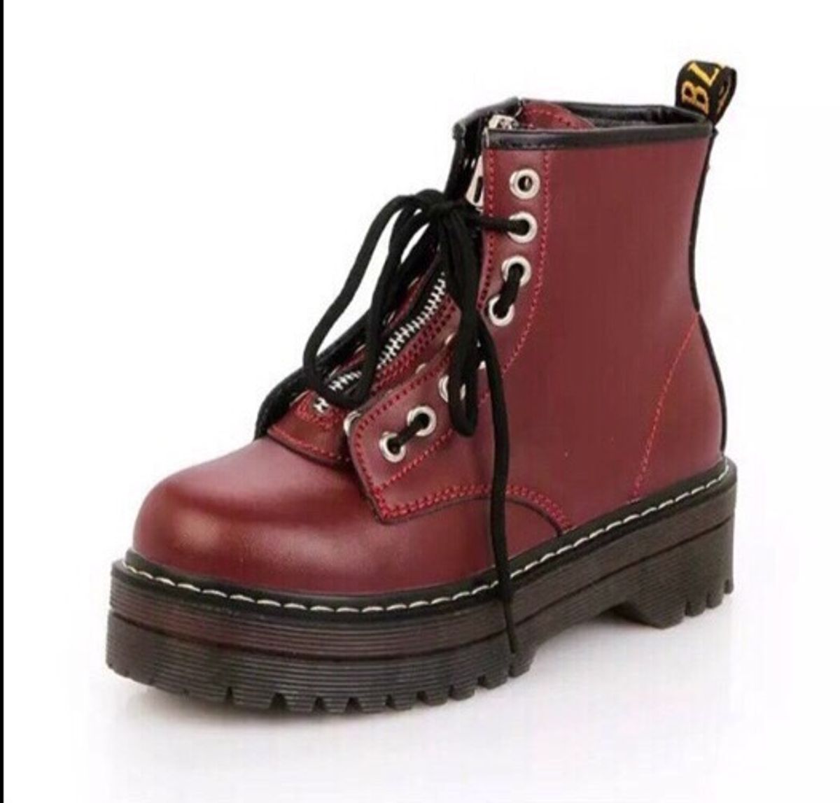 coturno dr martens inspired