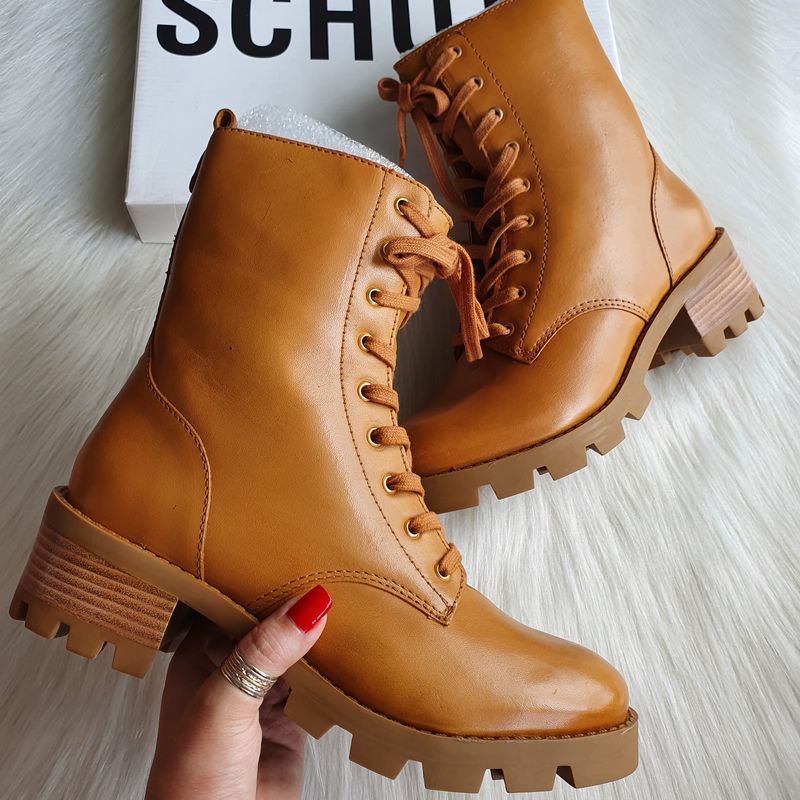 Bota deals schutz caramelo