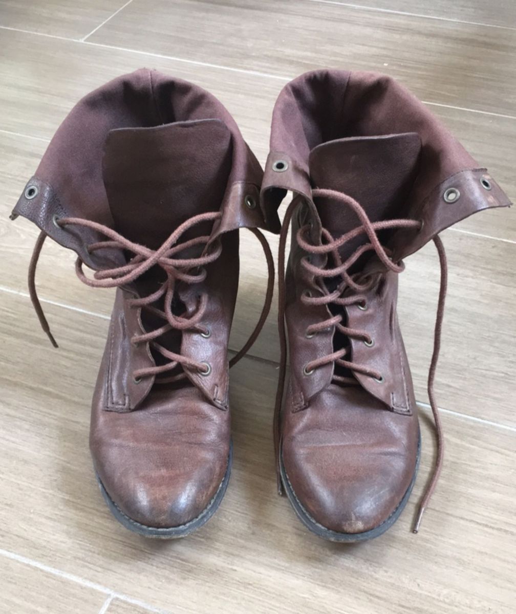 coturno vintage feminino