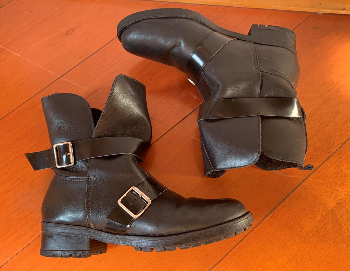 dafiti botas femininas couro