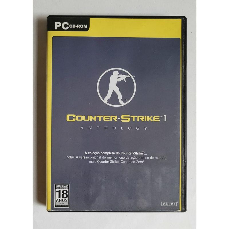 Counter-Strike 1- Anthology - Pc | Cd-Rom Usado 88587721 | enjoei