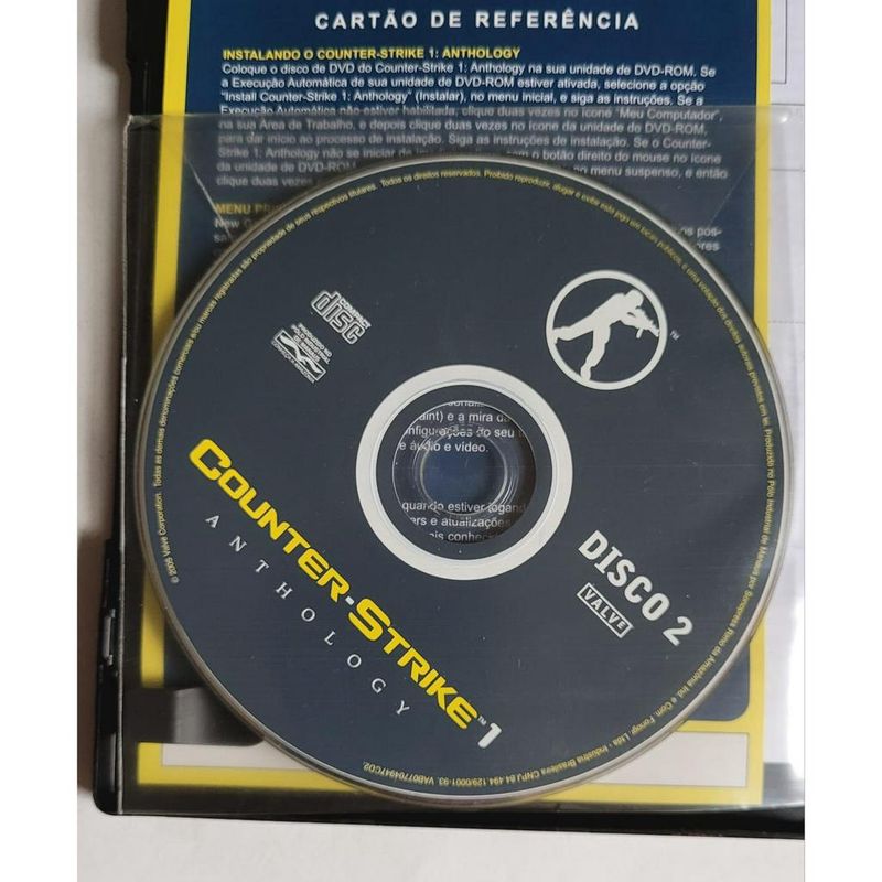 Counter-Strike 1- Anthology - Pc | Cd-Rom Usado 88587721 | enjoei