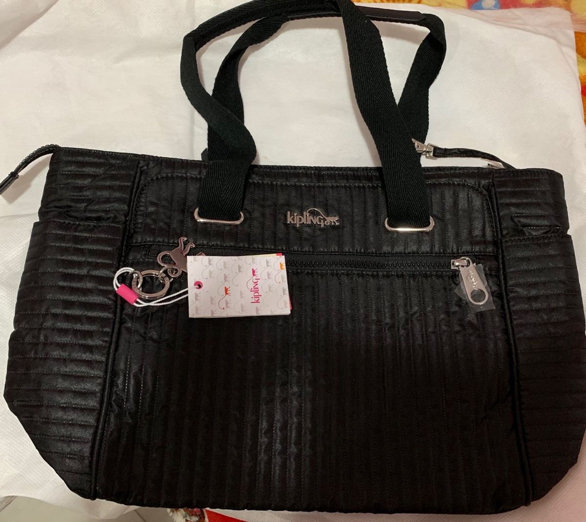 Couro Fake Kipling | Bolsa de Ombro Feminina Kipling Nunca Usado ...