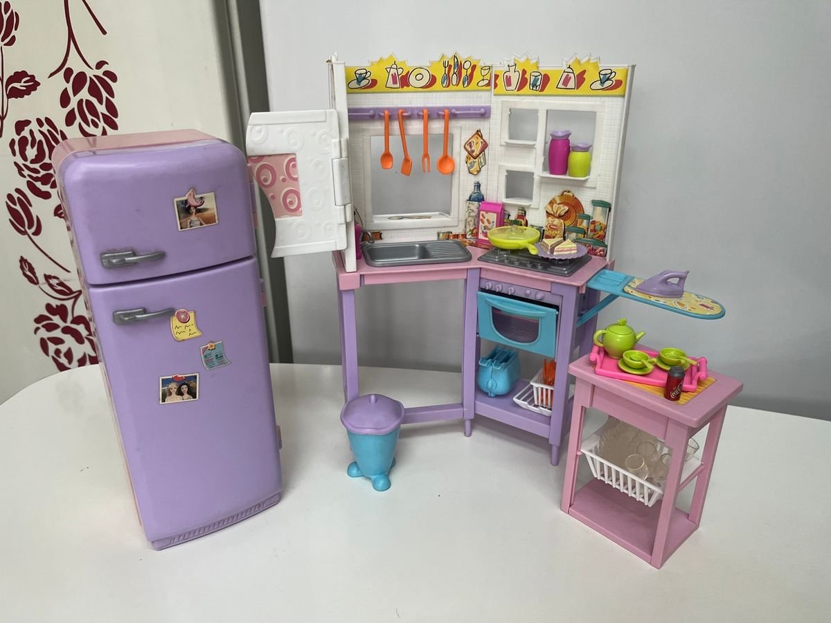 Jogo de Cozinha da Barbie | Brinquedo Barbie Usado 92945270 | enjoei