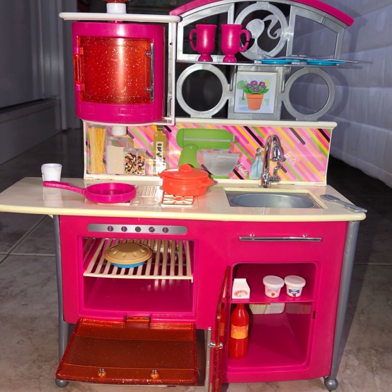 Cozinha da Barbie Anos 90, Produto Vintage e Retro Barbie Mattel Usado  81245106