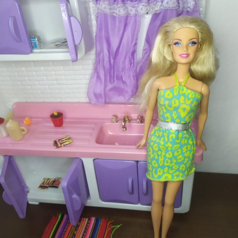 Cozinha da Barbie (programa de Tv ) | Brinquedo Barbie Mattel Usado  39737633 | enjoei