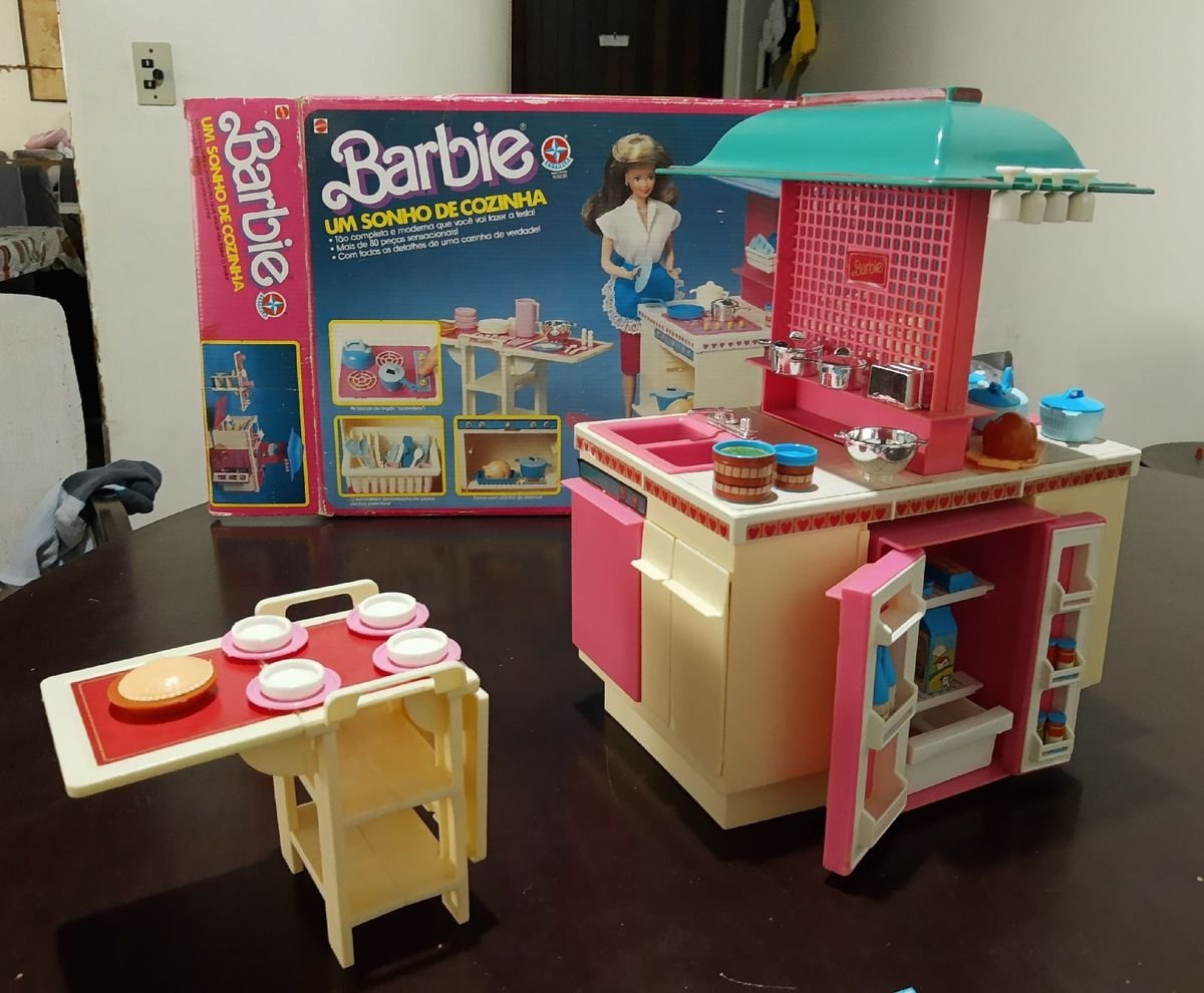 Cozinha da Barbie Anos 90, Produto Vintage e Retro Barbie Mattel Usado  81245106