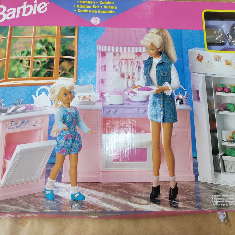 Jogo de Cozinha da Barbie | Brinquedo Barbie Usado 92945270 | enjoei