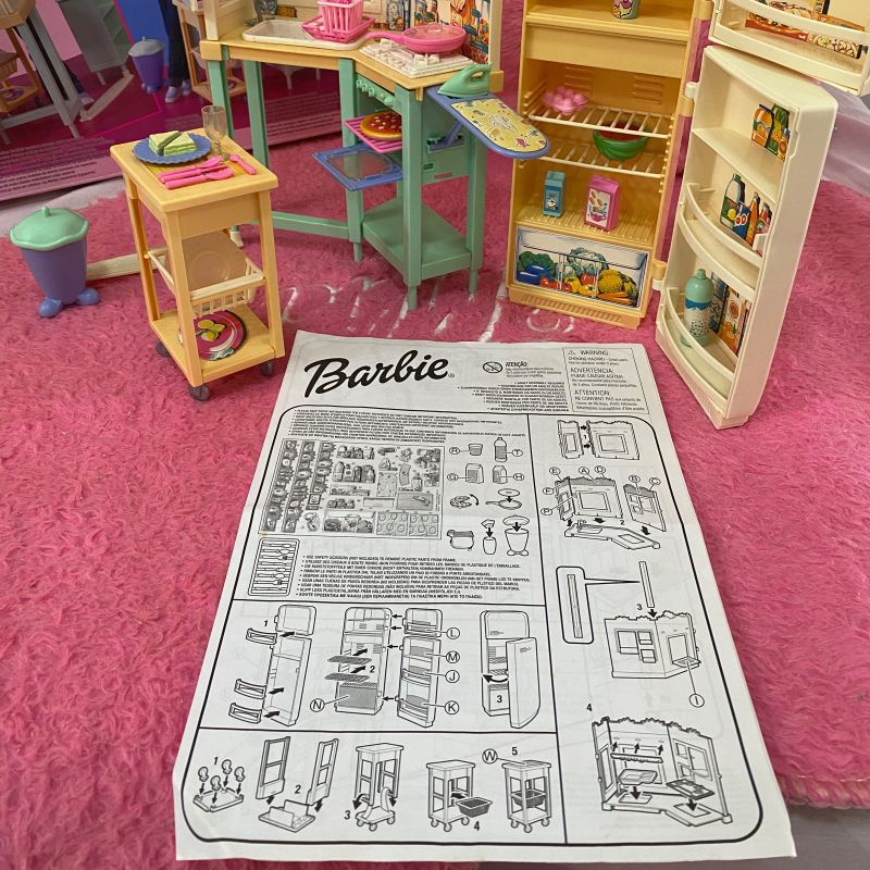 Jogo de Cozinha da Barbie | Brinquedo Barbie Usado 92945270 | enjoei
