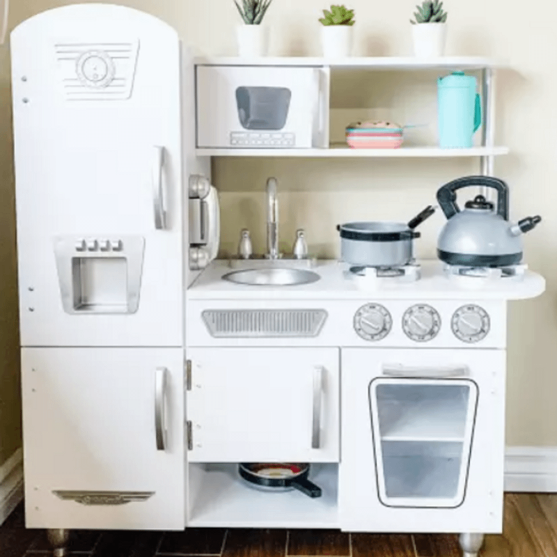 Kidkraft vintage store kitchen white