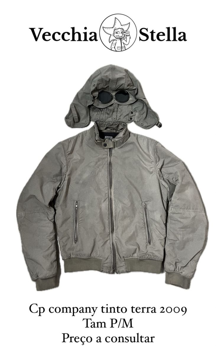 Cp Company Goggle Jacket 2009 Tinto Terra | Cp Company Usado