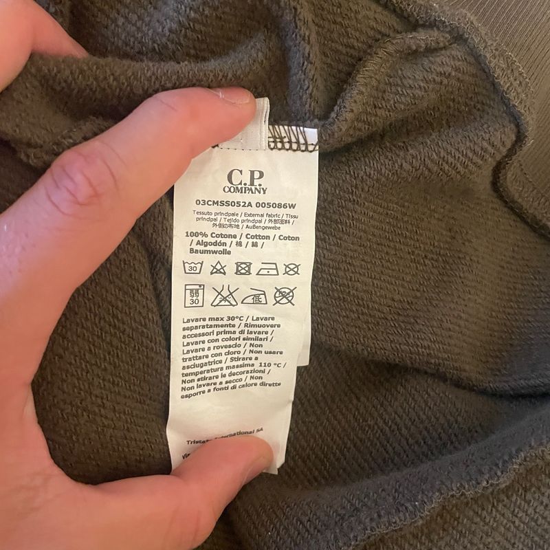 nn cpcompany C.P. Company Jaqueta Com Detalhe Zipped Goggle | Preto