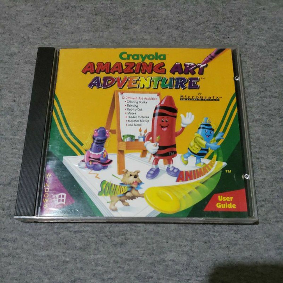 Crayola - Amazing Art Adventure - Pc | Jogo de Computador Cd Rom Usado ...