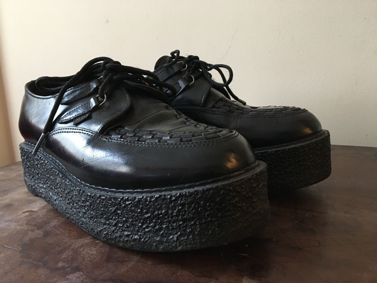 Creeper Vilela Darkzeira Plataforma 5 Cm Sapato Masculino Vilela Boots Usado 70416623 enjoei