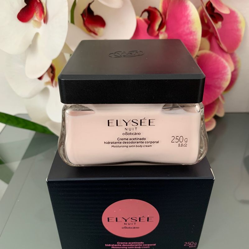Hidratante Elysee Elysee Nuit Boticario Creme Hidratante Acetinado