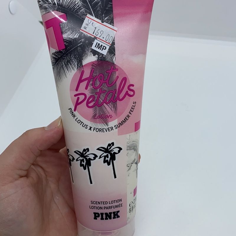 Creme Corporal Hot Petals Pink Pink Nunca Usado 71105419 enjoei