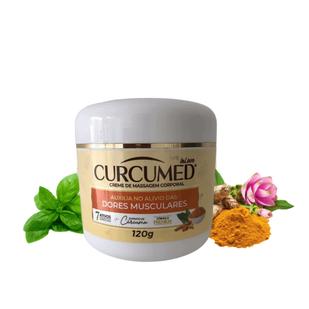 Creme Curcumed para Dores Musculares e Articulares Coluna Unidades ...
