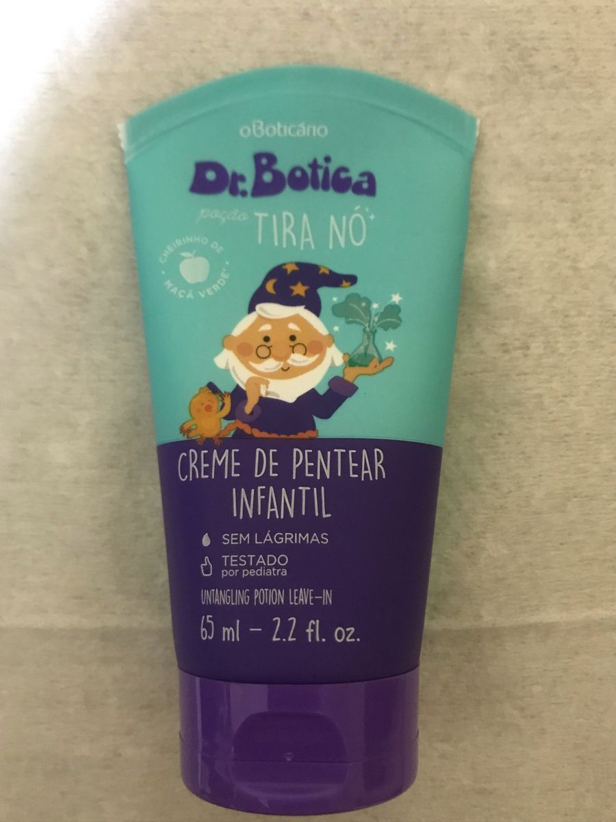 Creme De Pentear Infantil O Boticario Produto P Cabelos Feminino O Boticario Nunca Usado Enjoei