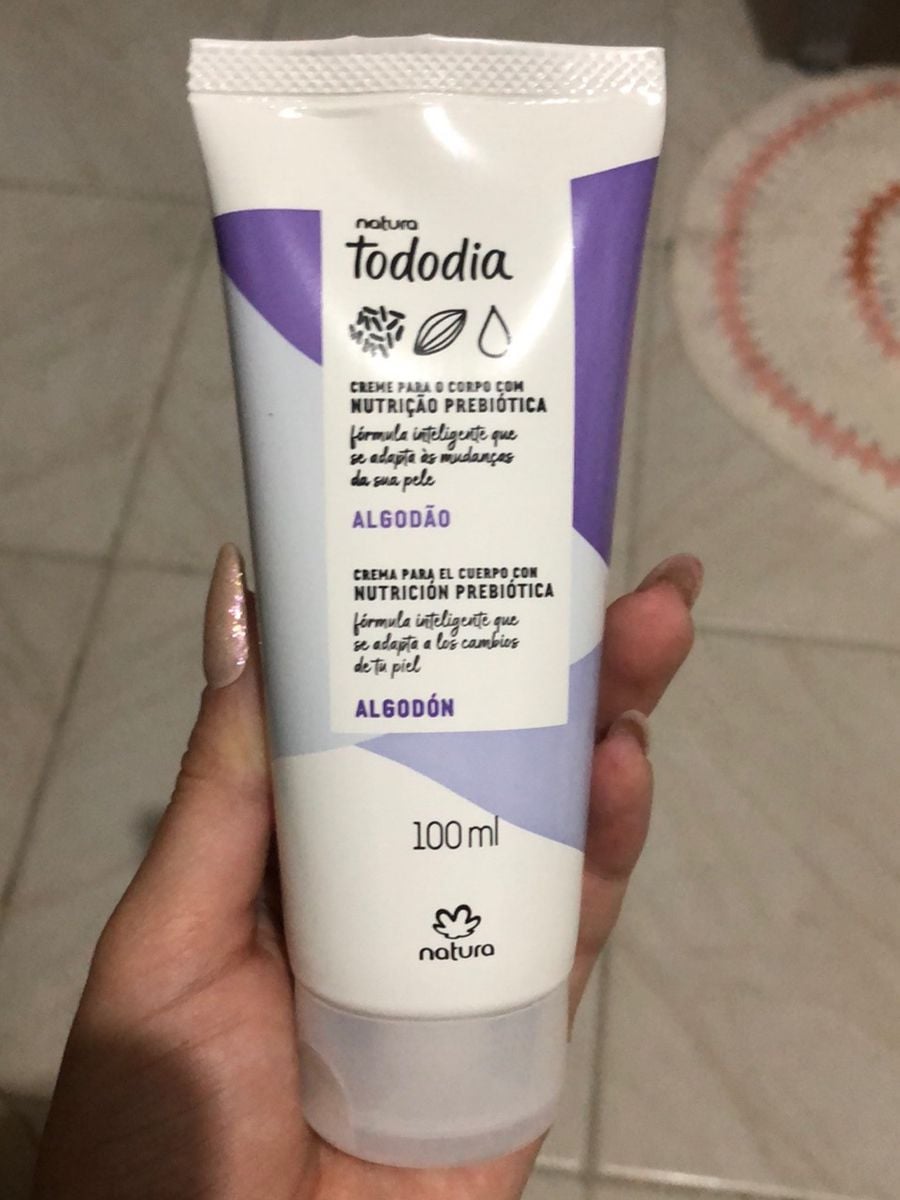 Creme Natura Tododia Algodão 100ml | Creme Masculino Natura Nunca Usado ...