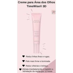 Creme Para Área Dos Olhos Timewise | Produto Feminino Mary Kay Nunca ...