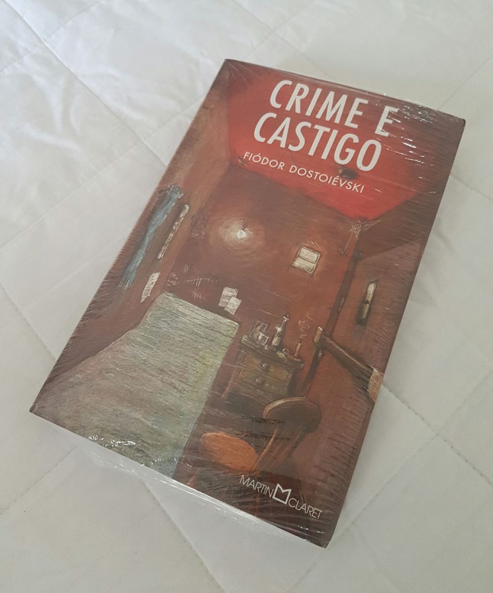 Crime e Castigo de Dostoiévski | Livro Editoria Martin Claret Nunca ...