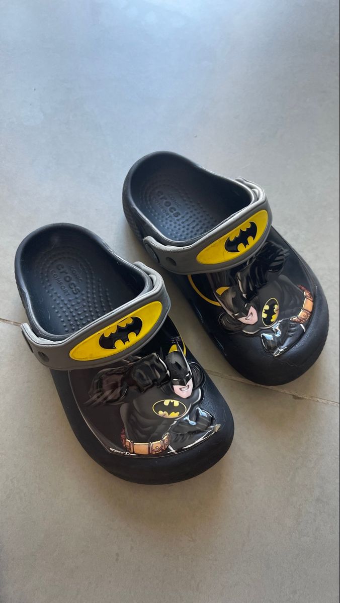 Crocs Batman Calçado Infantil Para Meninos Crocs Usado 86986678 Enjoei