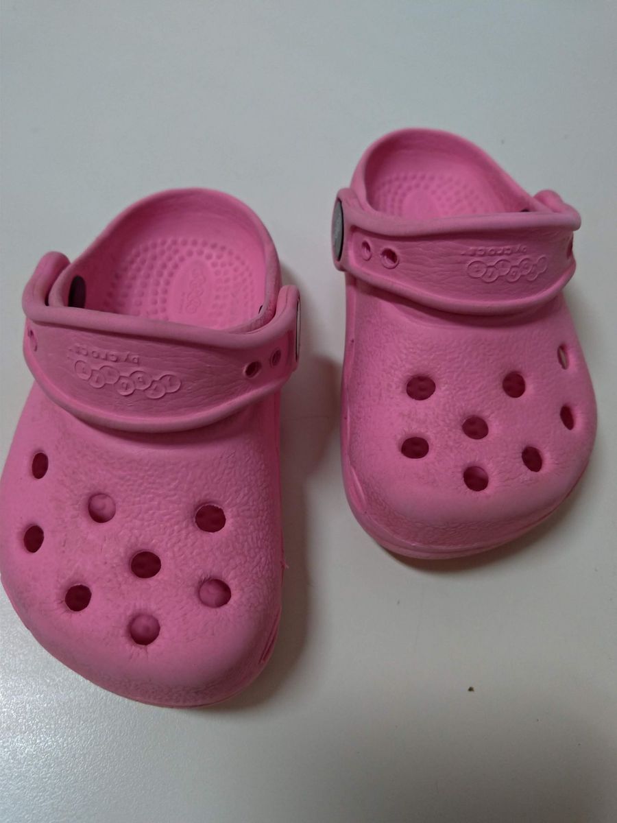 sapato crocs para bebe