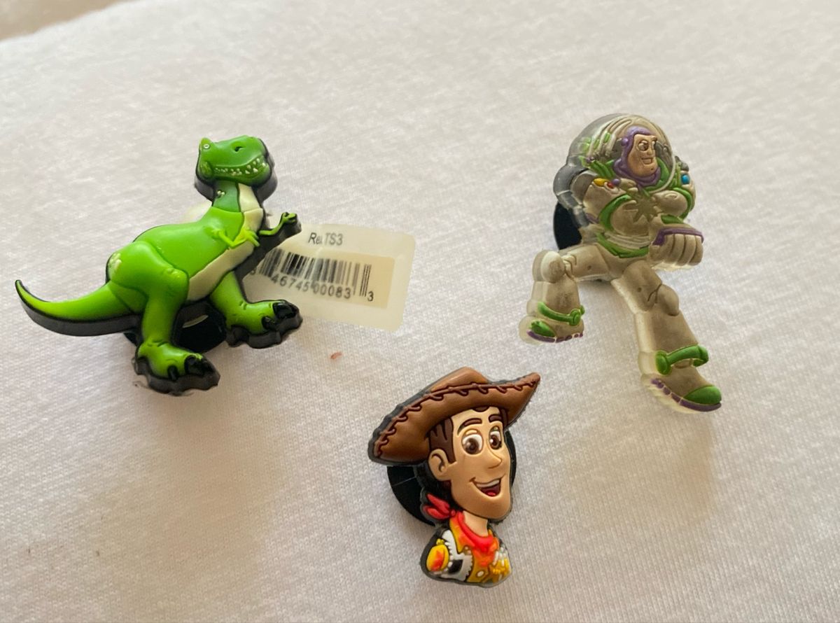 Crocs Jibbitz Originais Toy Story Cacareco Crocs Jibbitz Nunca Usado
