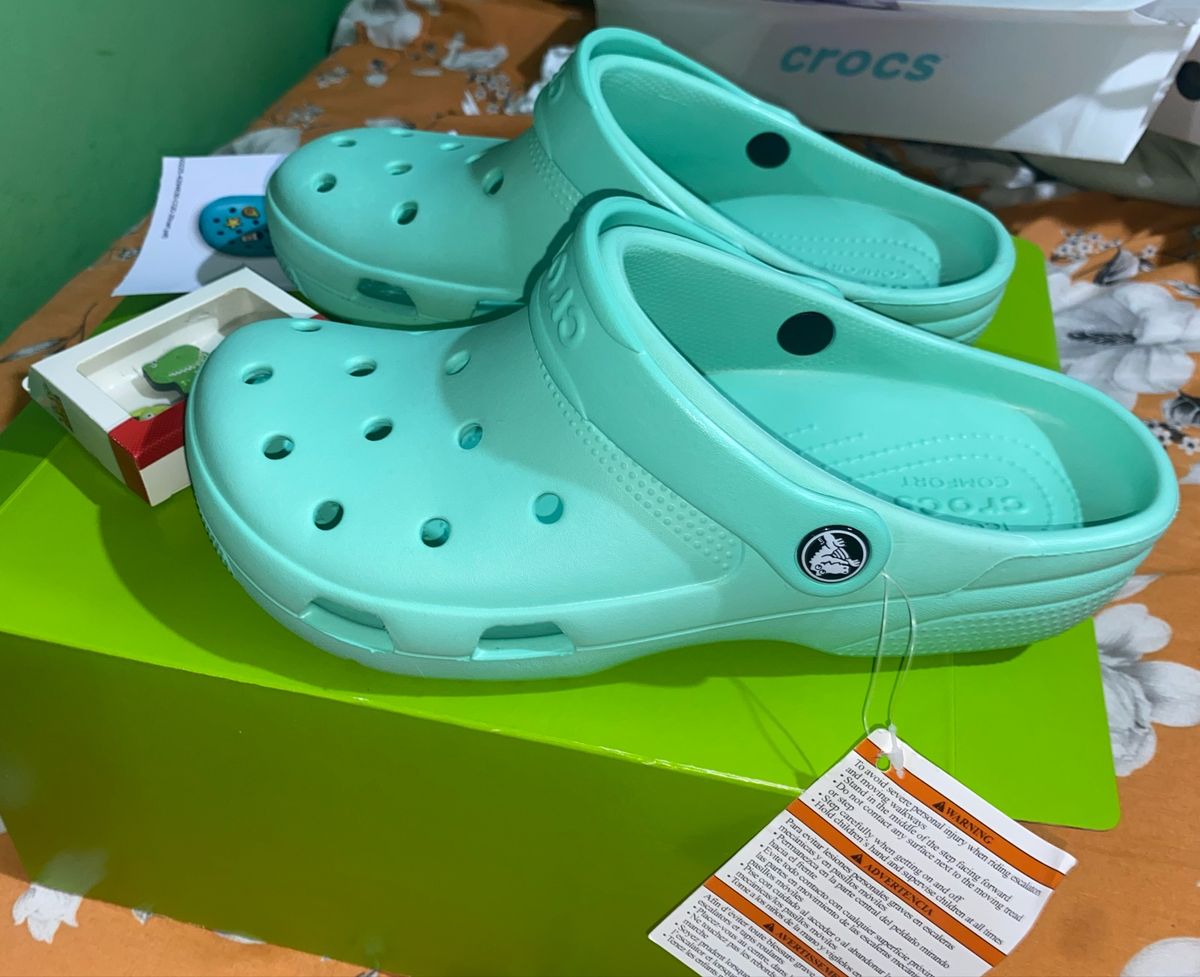 Crocs Original Tamanho 38 (9) Sapato Feminino Crocs Nunca Usado 64303965 enjoei
