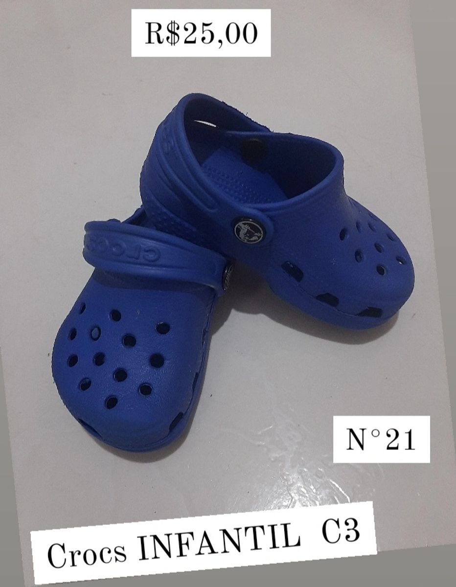 Crocs Original | Calçado Infantil para Bebê Crocs Usado 84860332 | enjoei