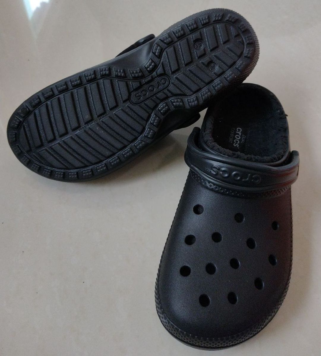 Crocs Pelúciado Original | Sandália Masculina Crocs Nunca Usado ...