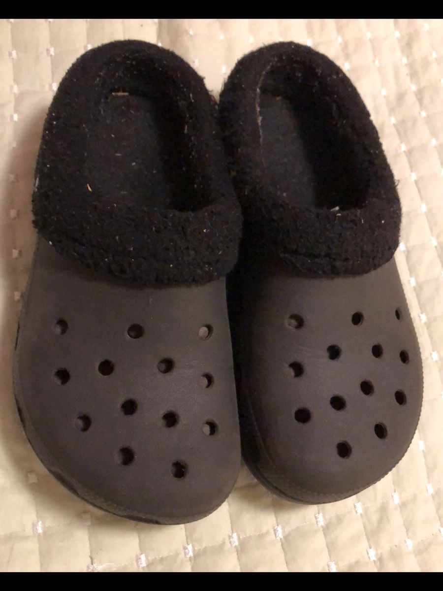 sapato crocs preto
