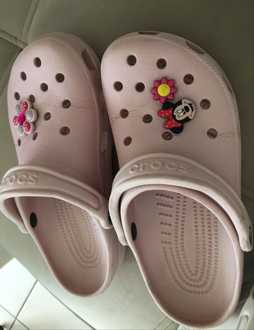 Crocs Rosa Bebe Original | Sapato Feminino Crocs Usado 40858475 | enjoei