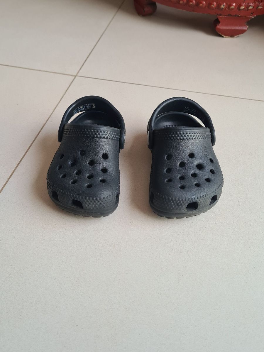 crocs-tamanho-c5-pouco-usada-cal-ado-infantil-para-meninos-crocs