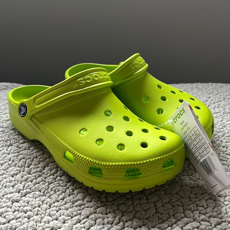 Crocs Verde Limao - Lime Punch Classic Nunca Usado | Sapato Feminino Crocs  Nunca Usado 89602165 | enjoei