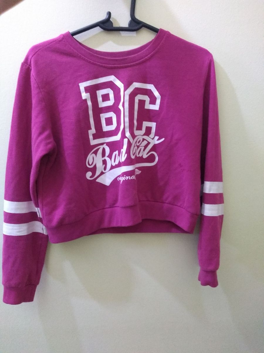 blusa de frio bad cat feminina