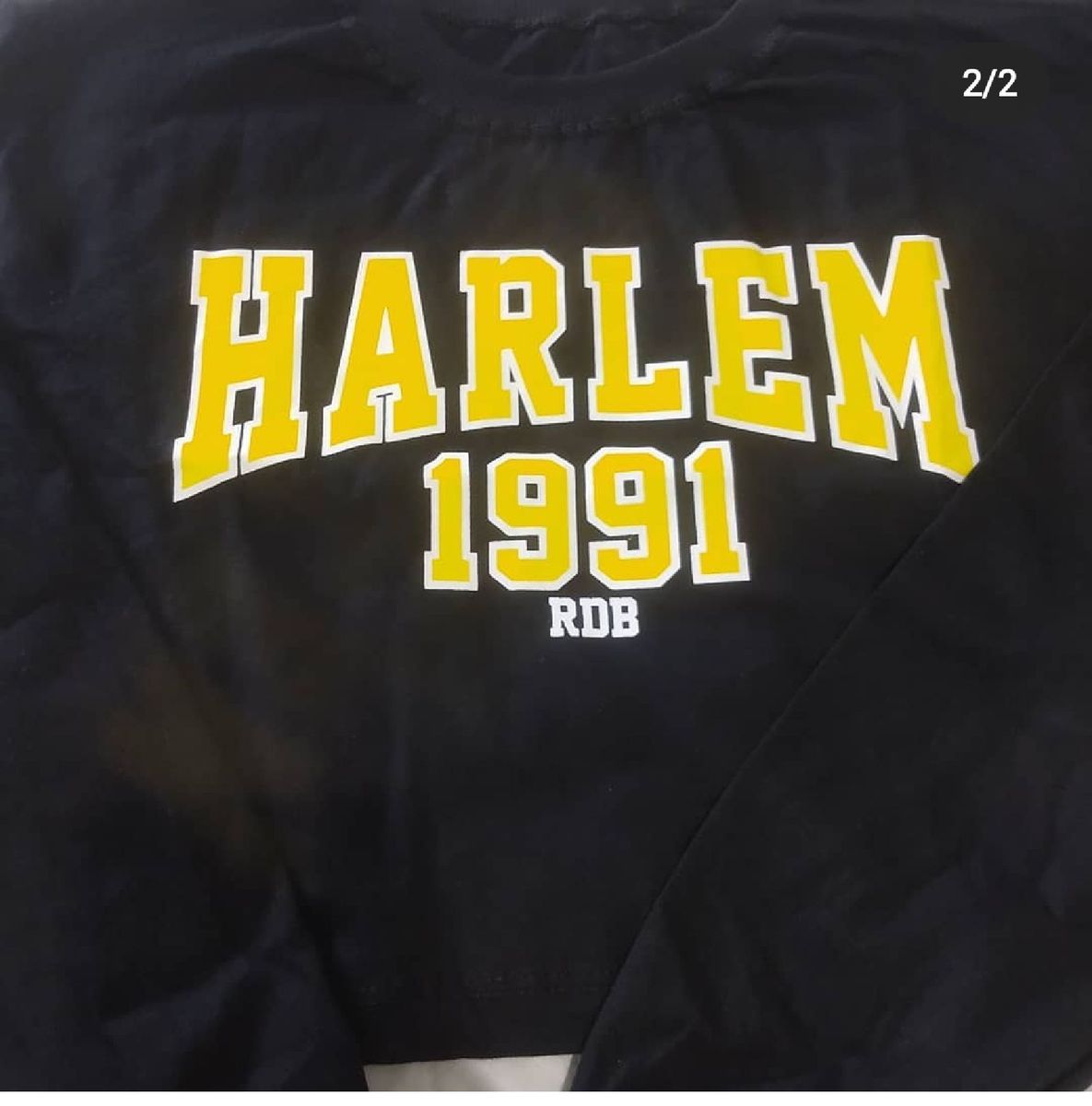 harlem 1991 crop sweatshirt
