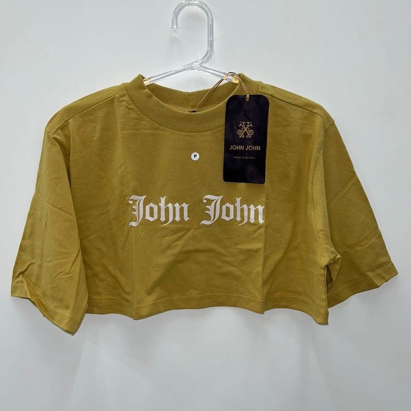 Camiseta John John | Camiseta Feminina John John Nunca Usado 88510083 |  enjoei