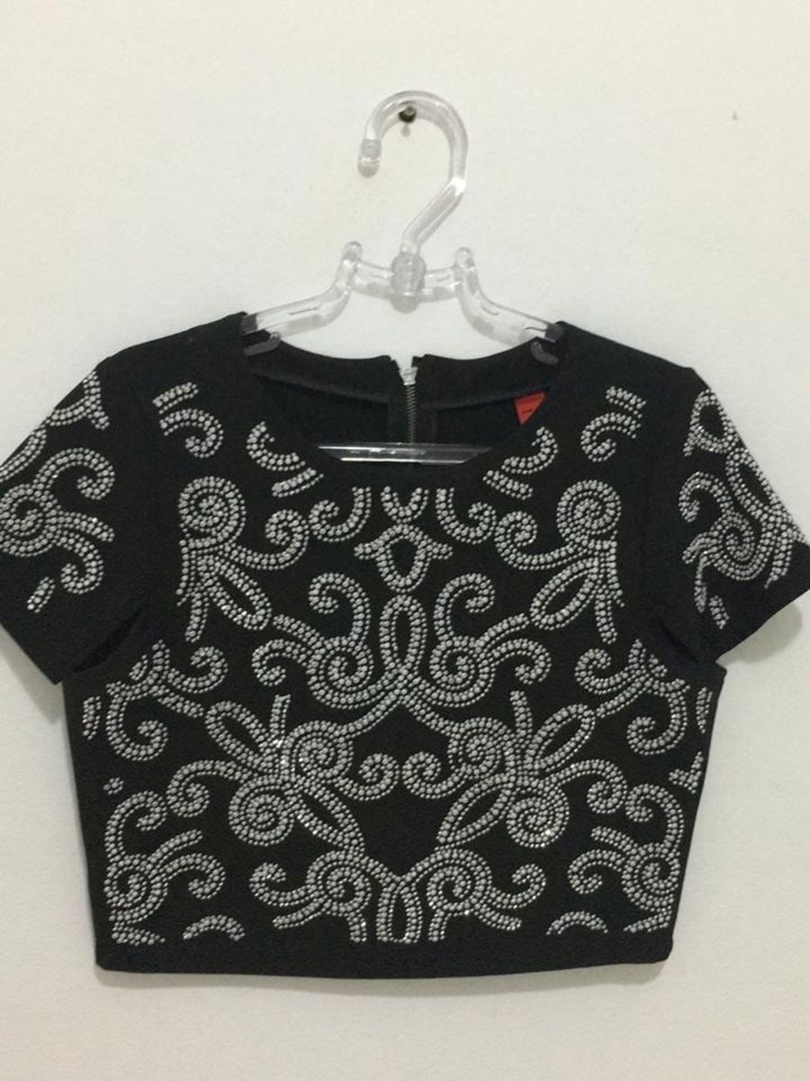 Cropped Lança Perfume Red Carpet Blusa Feminina Lanca Perfume Usado