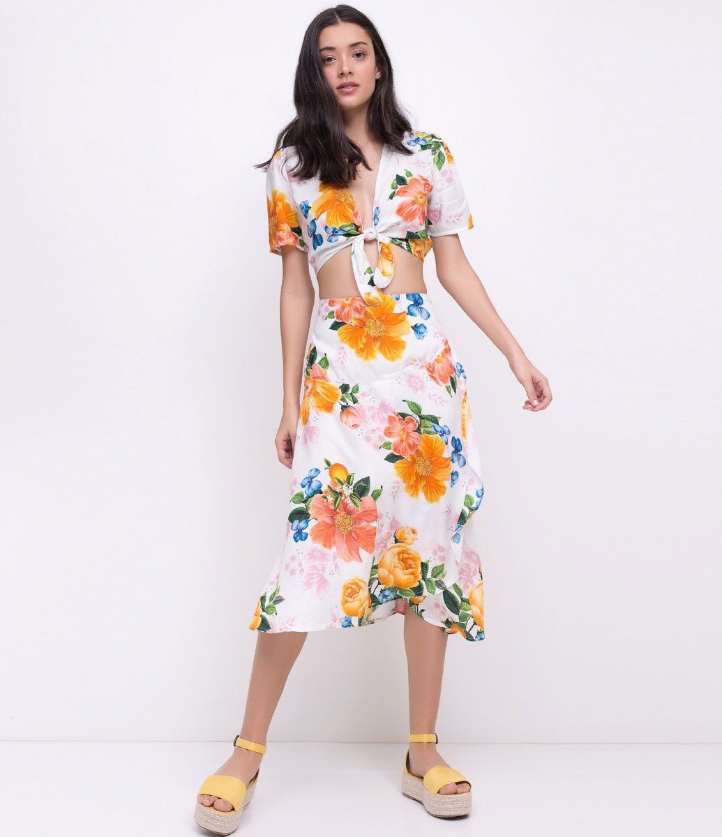 saia midi floral renner