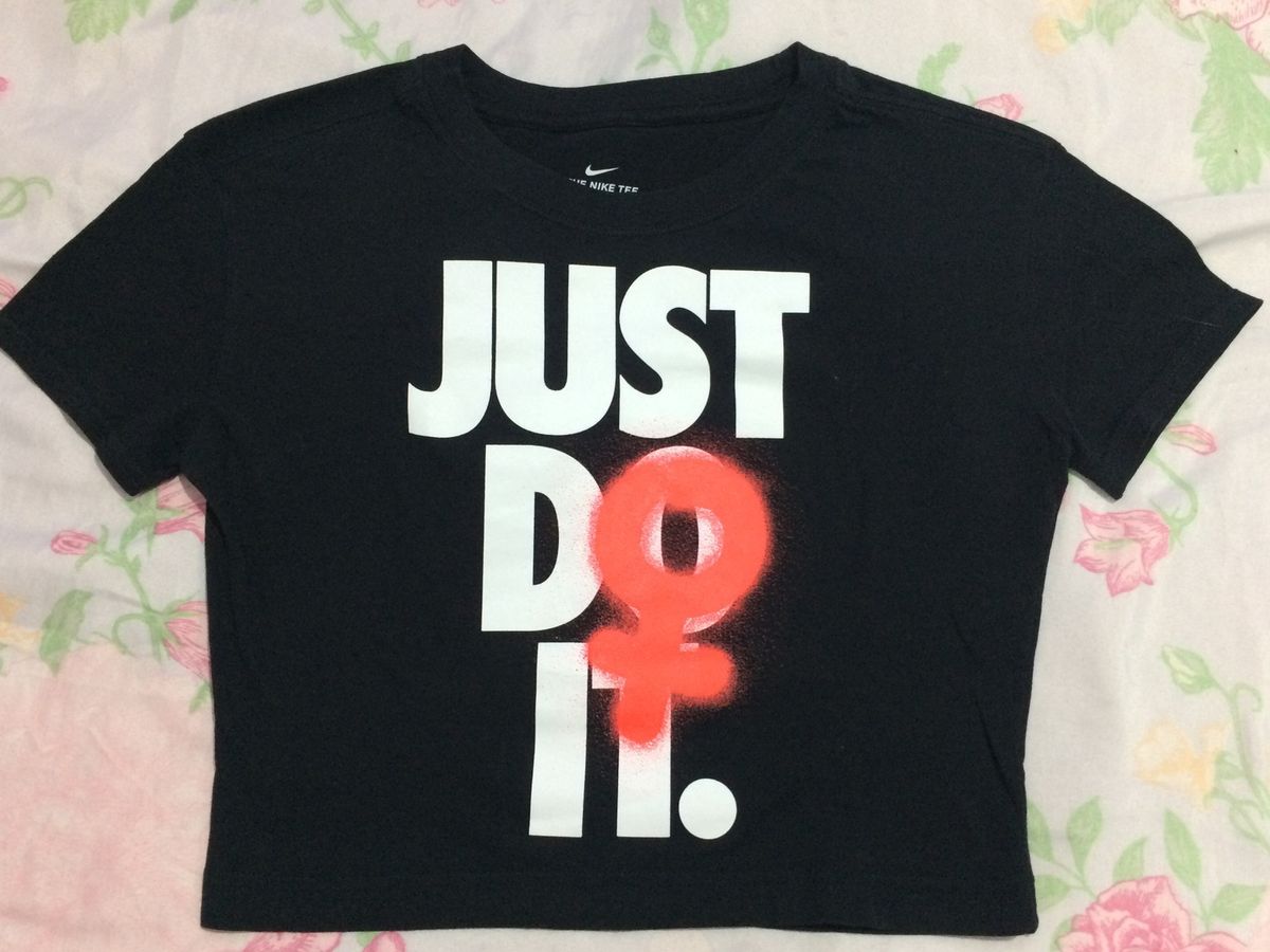 blusa just do it feminina