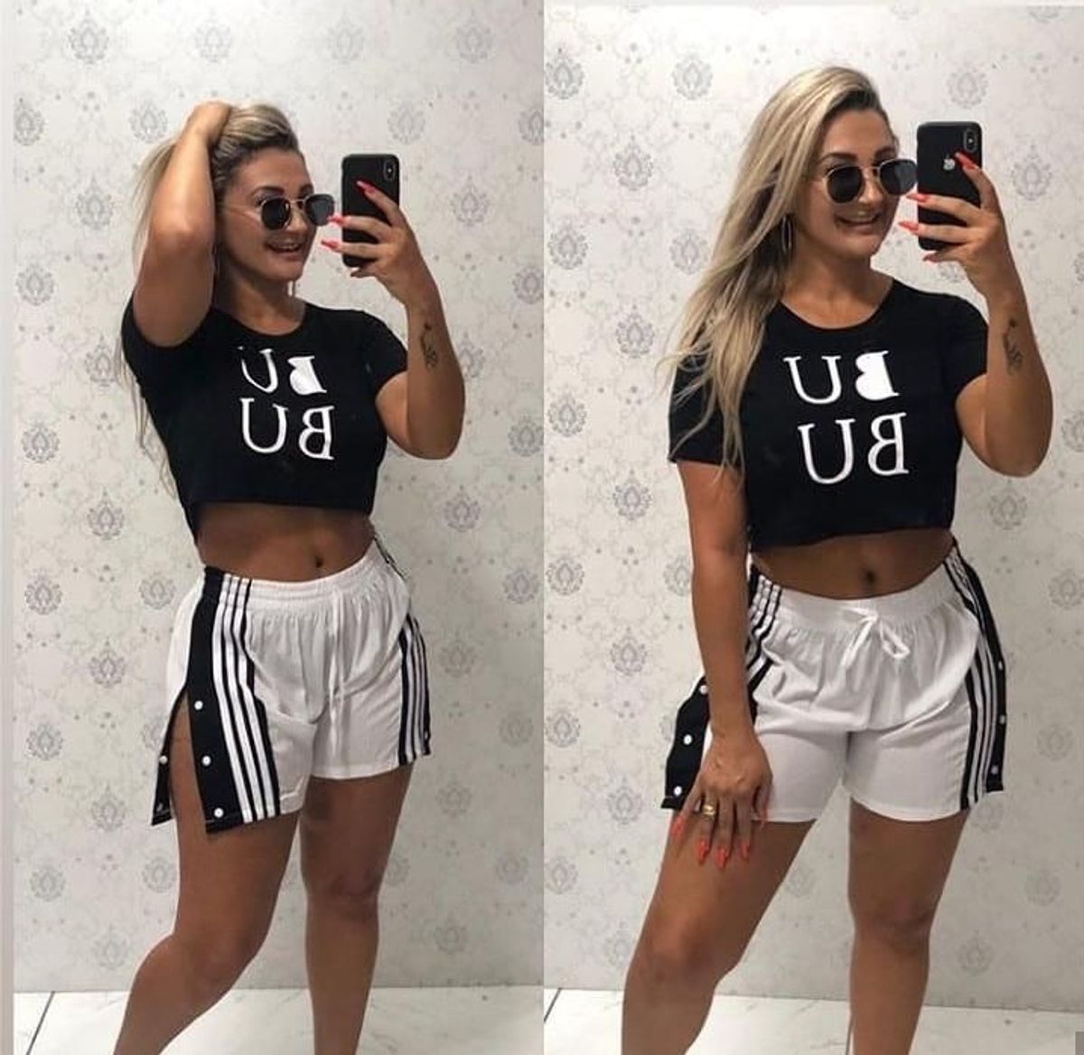 roupa feminina cropped