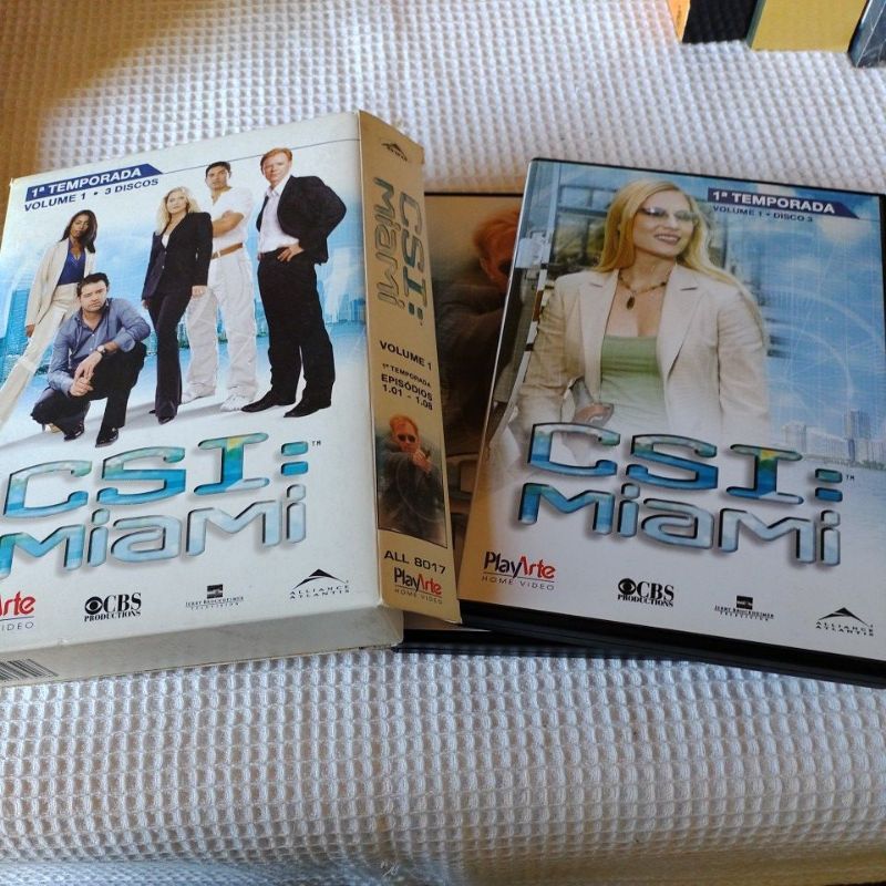 Csi Miami - Primeira Temporada Volume 1 - 3 Dvds Série Legendada